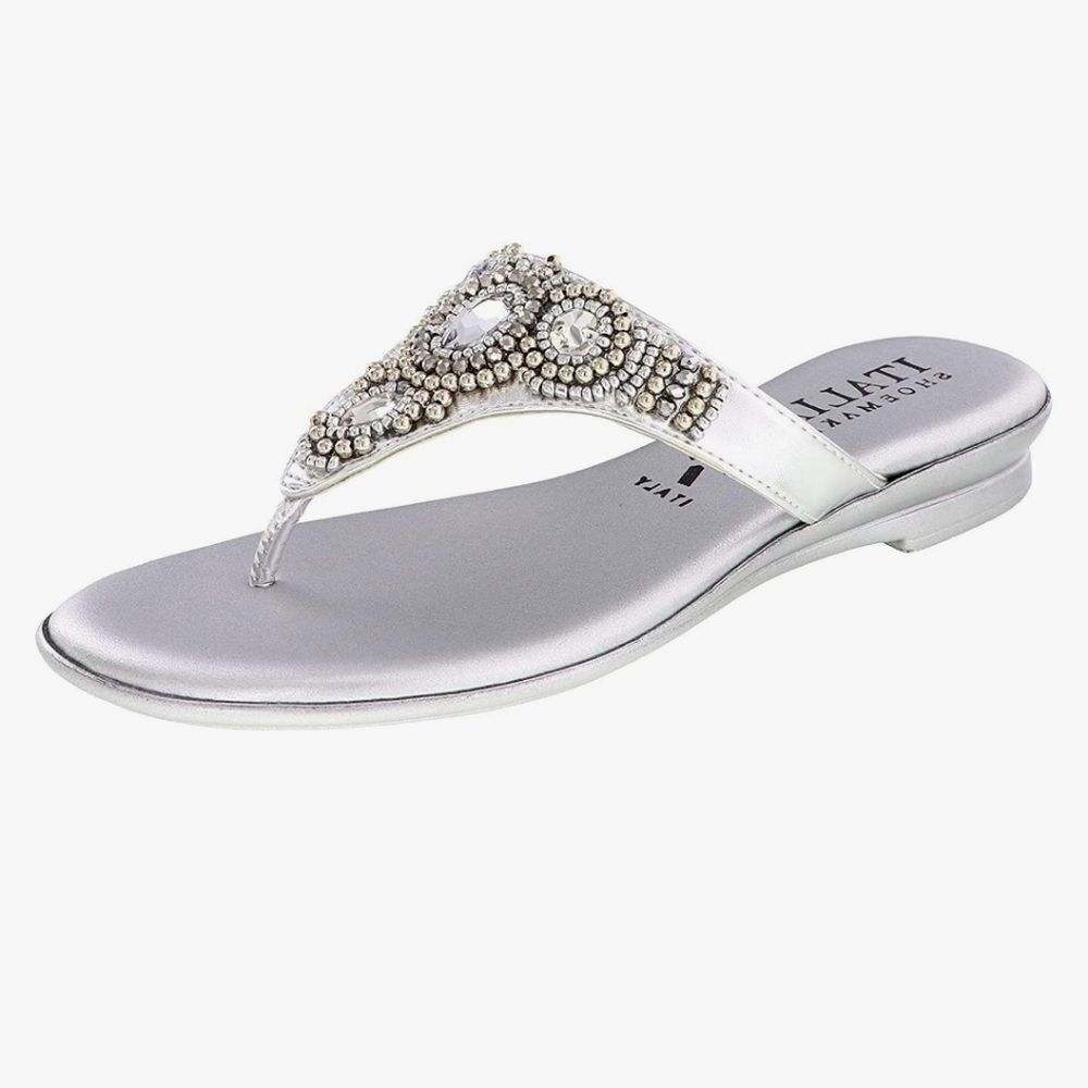 BRAND NEW ITALIAN SHOEMAKERS WOMEN'S MYSTIFY THONG SANDAL